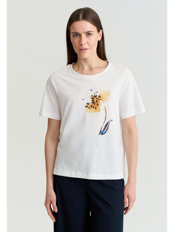 TATUUM TATUUM Tričko LANDA 1 Krémová Classic Fit