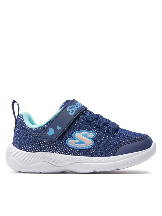 Skechers Snīkeri Easy Peasy 302885N/BLTQ Tumši zils