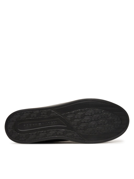 Tommy Hilfiger Tommy Hilfiger Sneakersy Lightweight Pinperf Lth Sneaker FM0FM05981 Czarny