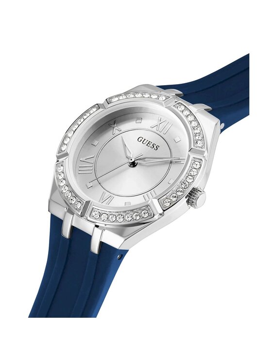Guess Guess Hodinky GW0034L5 Stříbrná