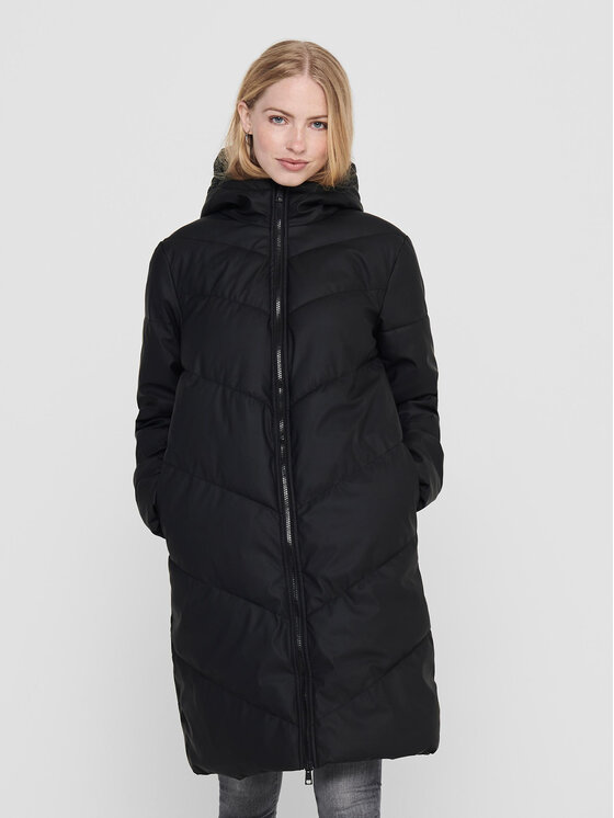 JDY JDY Zimní bunda 15217556 Černá Regular Fit