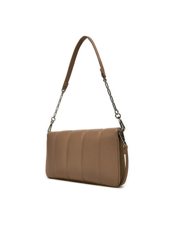 Calvin Klein Calvin Klein Ročna torba Line Quilt Shoulder Bag K60K612787 Rjava