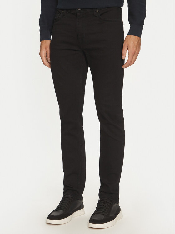 Mustang Džínsy Vegas 1014062 Čierna Slim Fit