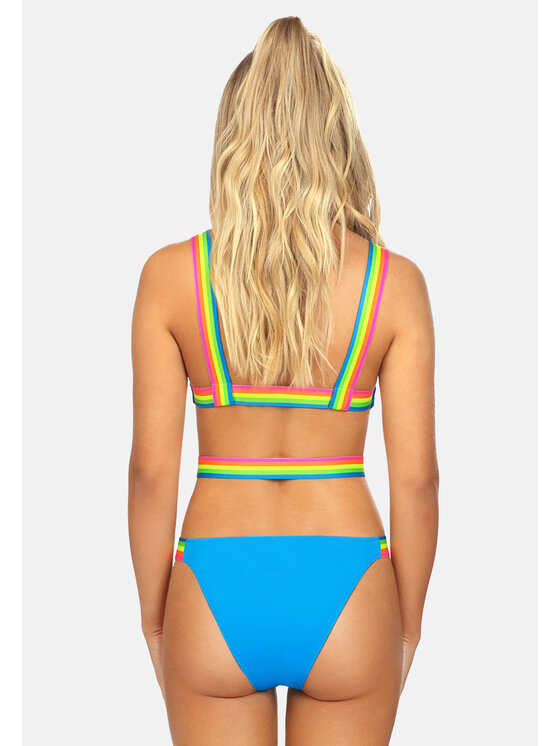 Miss Lou Miss Lou Costume da bagno ML032 Blu