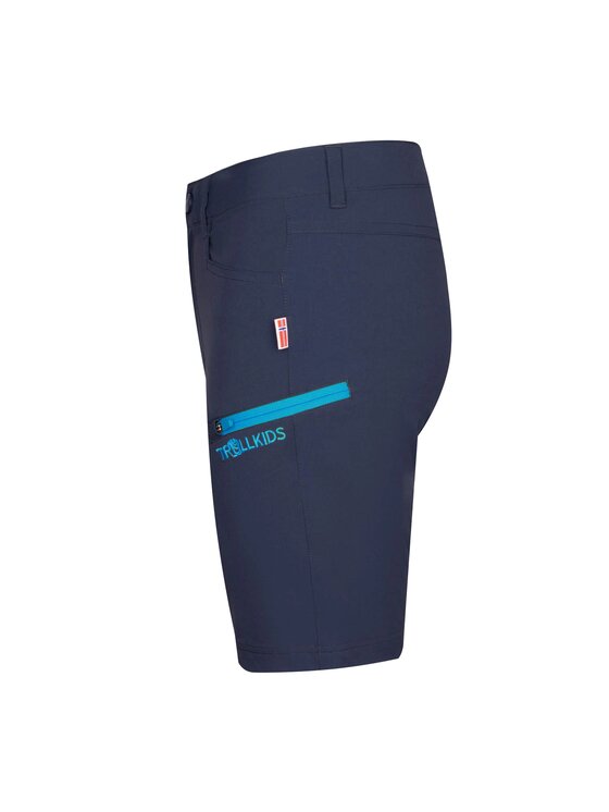 Trollkids Trollkids Szorty sportowe 330-117 Granatowy Regular Fit