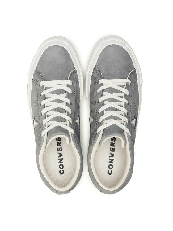 Converse Tenisówki One Star Ox 161584C Szary | Modivo.pl