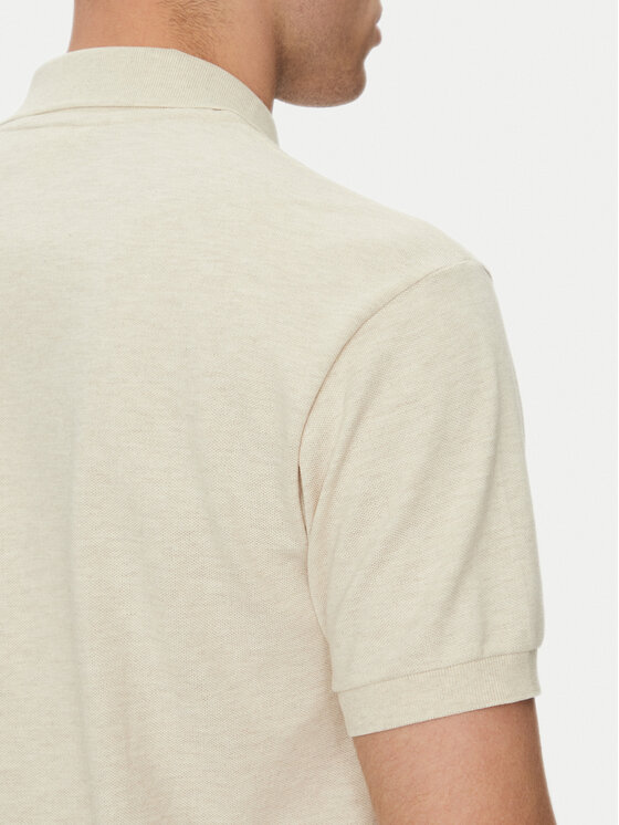 Lacoste Lacoste Polo L1264 Beige Classic Fit