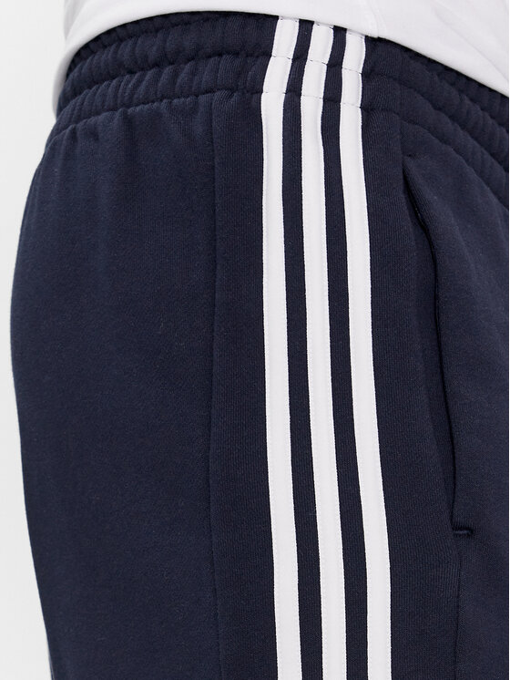 adidas adidas Sportovní kraťasy Essentials French Terry 3-Stripes Shorts IC9436 Modrá Regular Fit