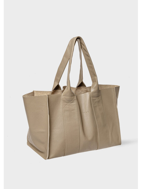 Le Collet Le Collet Torebka THE BIG BAG Beżowy