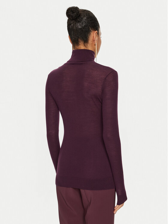 Elisabetta Franchi Elisabetta Franchi Гольф MK-25S-47E2 Бордовий Regular Fit