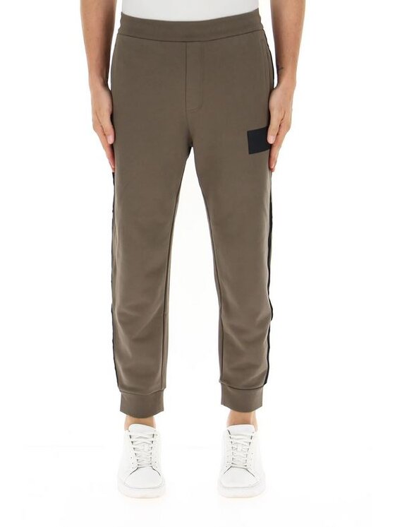 Armani Exchange Armani Exchange Spodnie dresowe 6RZPLM ZJ4XZ 1784 Khaki Regular Fit