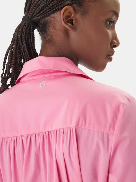 LOLA CASADEMUNT LOLA CASADEMUNT Vestito chemisier LS2616140 Rosa Relaxed Fit