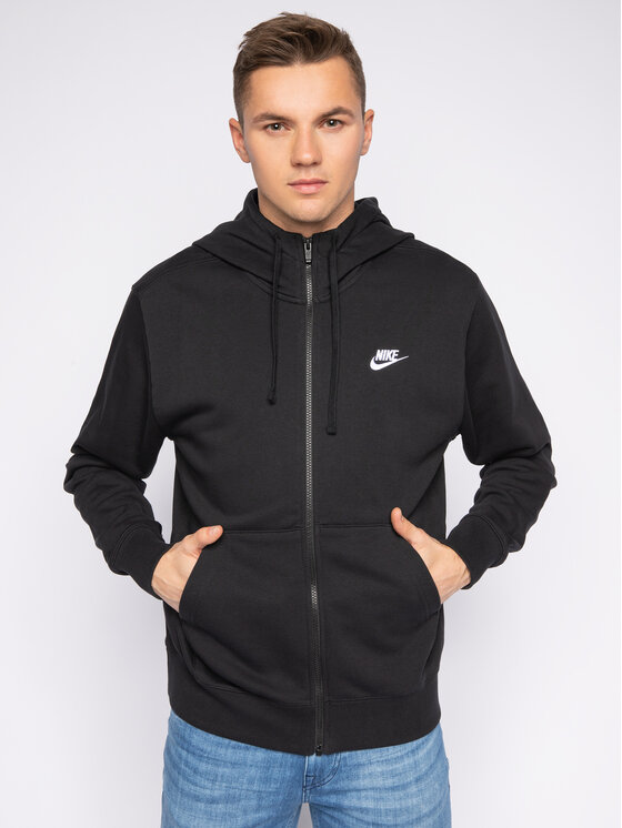 Nike Nike Bluza Sportswear Club BV2648 Czarny Standard Fit