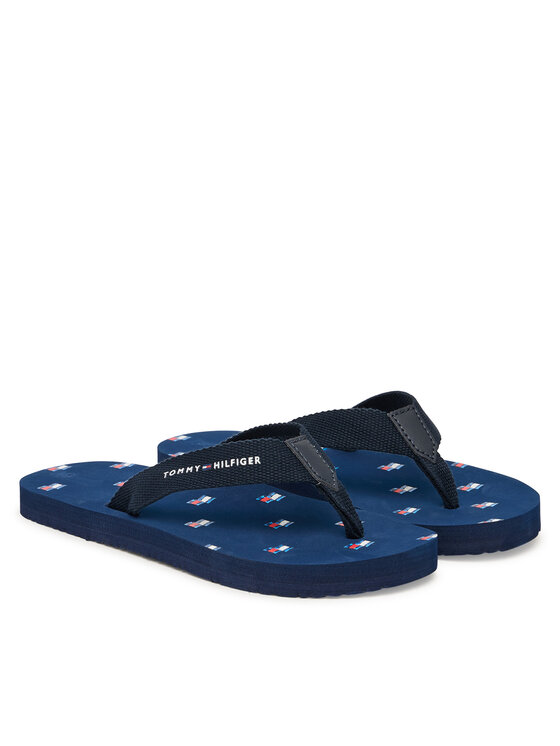 Tommy Hilfiger Tommy Hilfiger Papucs T3X8-34409-0058 Kék