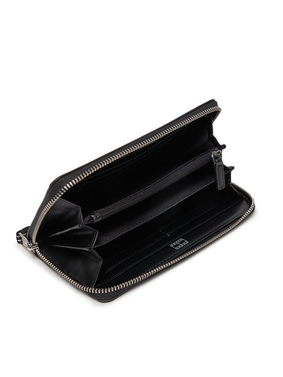 Tommy Jeans Tommy Jeans Portofel Mare de Damă Tjw City-Wide Large Za AW0AW15941 Negru