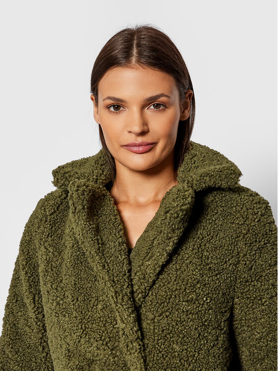 Noisy May Noisy May Žieminis paltas Gabi 27010169 Žalia Regular Fit