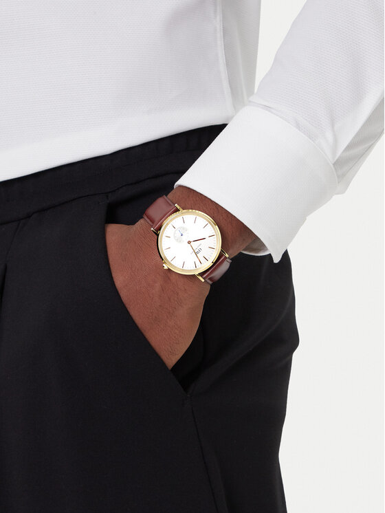 Daniel Wellington Daniel Wellington Hodinky Classic St Mawes DW00100869 Hnedá