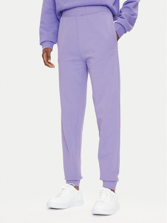 HUGO Hugo Pantaloni trening Nelfinia 50522417 Violet Regular Fit