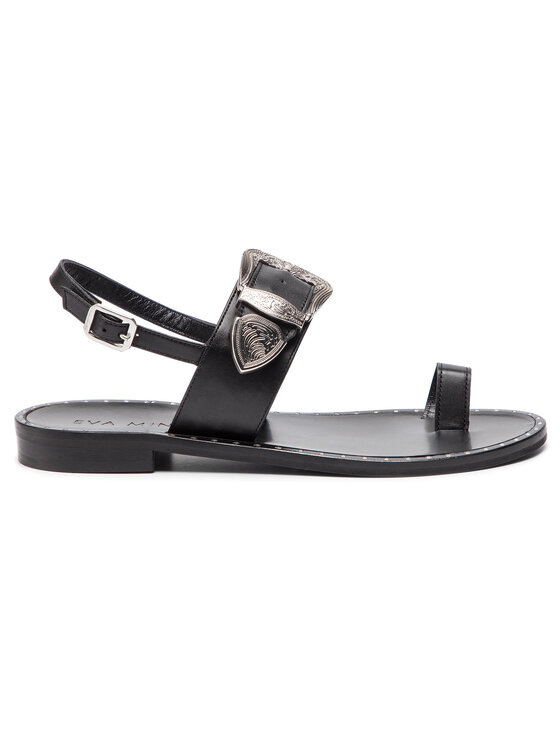 Eva Minge Eva Minge Sandály EM-21-05-000117 Černá