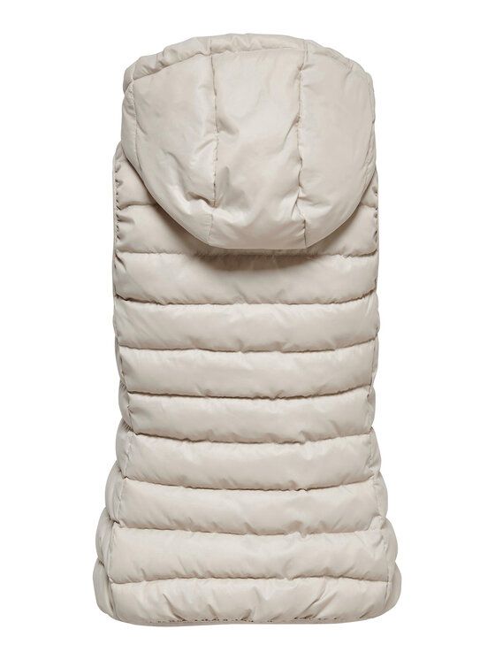ONLY ONLY Bodywarmer New Tahoe 15205760 Écru Regular Fit