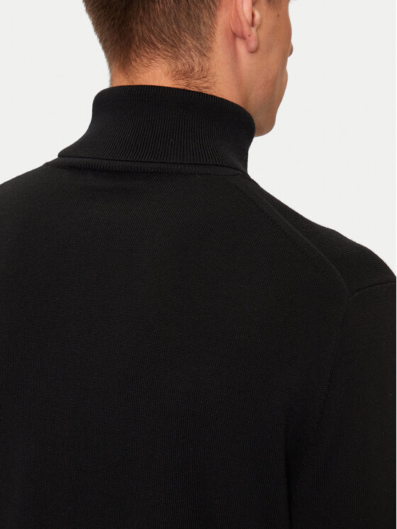 Michael Kors Michael Kors Rollkragenpullover CF460F97AP Schwarz Regular Fit
