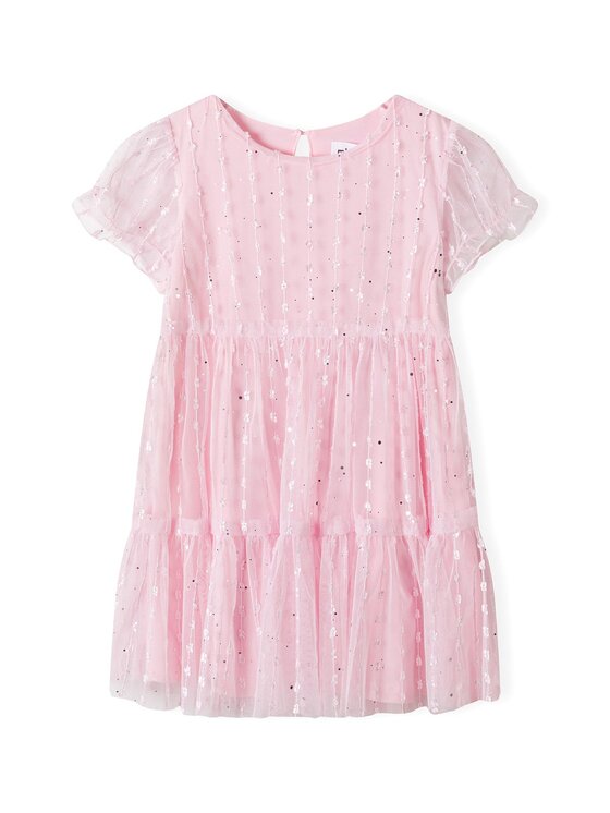 MINOTI Sukienka elegancka, rozmiar 152/158, Różowa, 18PARTY 44