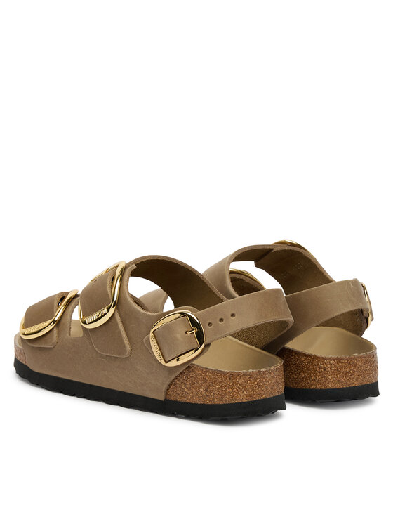 Birkenstock Birkenstock Sandały Milano Big Buckle Hex 1031782 Brązowy