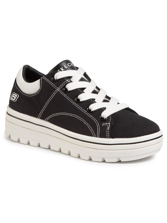 Skechers Sneakersy Street Cleat 74100 BLK Czarny Modivo.pl