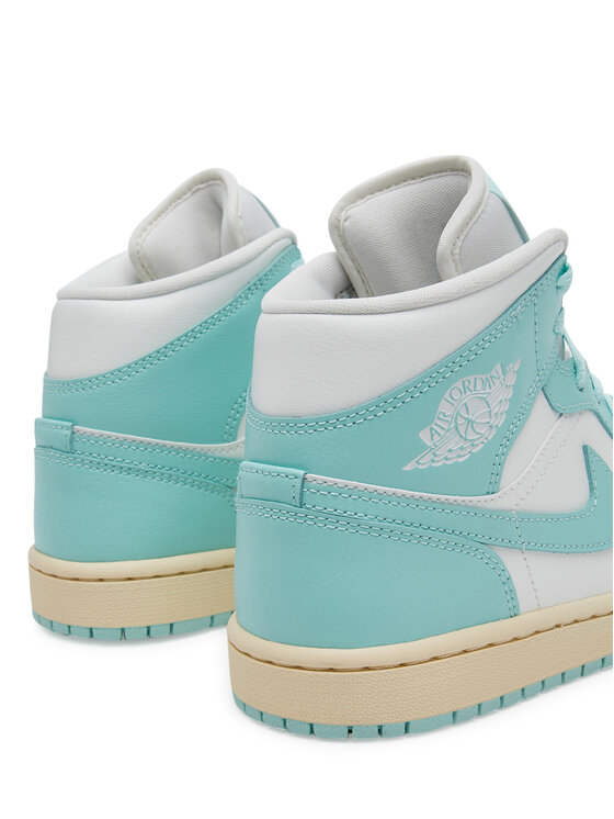 Nike Nike Sneakers Air Jordan 1 Mid BQ6472 132 Bianco