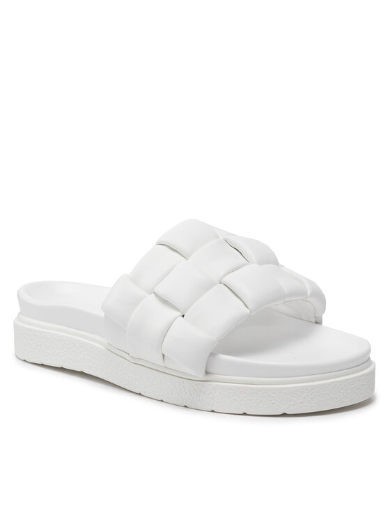 Inuikii Șlapi Braided 70104-020 Alb 70104-020 imagine noua