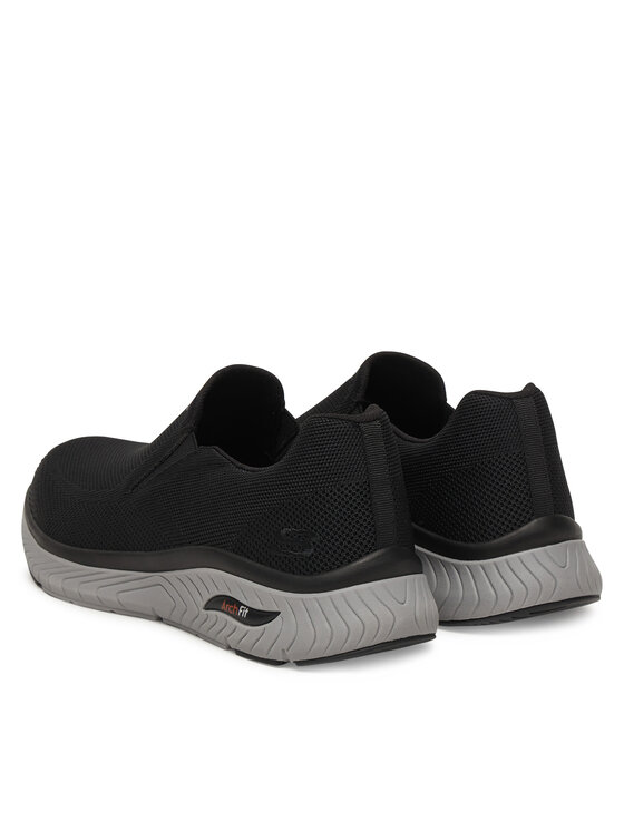 Skechers Skechers Sneakersy Arch Fit Crosser Slip-On Sports 205345/BLK Čierna