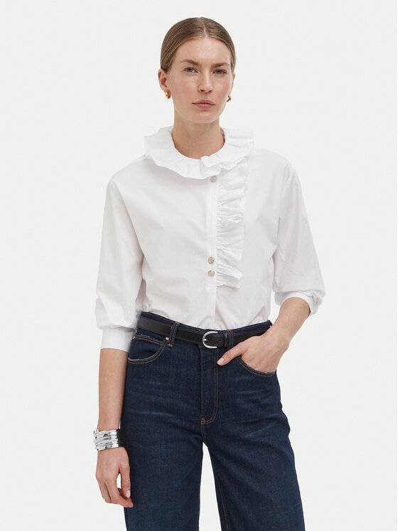 Liu Jo Liu Jo Camicia WF6268 T741A Bianco Regular Fit