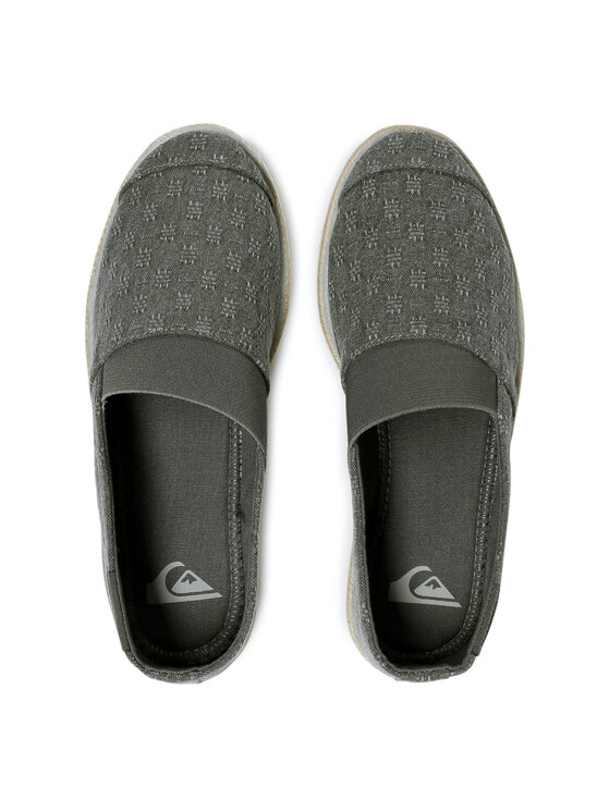 Quiksilver Quiksilver Espadrilky AQYS700053 Sivá