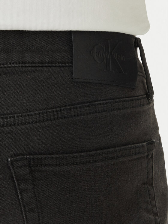 Calvin Klein Jeans Calvin Klein Jeans Farmer rövidnadrág LV04RF921G Fekete Regular Fit