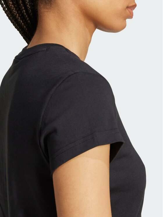 adidas adidas T-Shirt Essentials Slim Tee Czarny Slim Fit