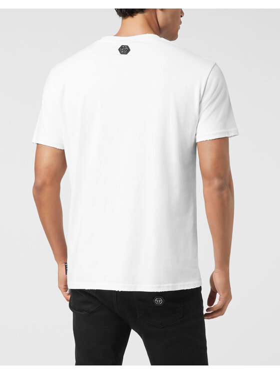 PHILIPP PLEIN PHILIPP PLEIN T-shirt 26241 Bianco Regular Fit
