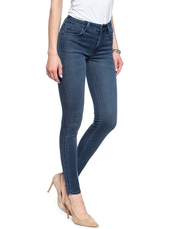 Lee Lee Jeansy JODEE Niebieski Skinny Fit