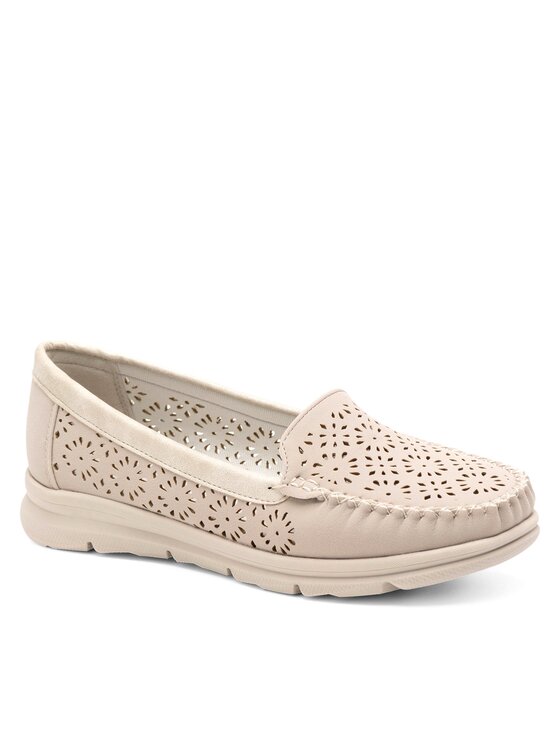 Clara Barson Clara Barson Μοκασίνια WSS20526-01 Μπεζ