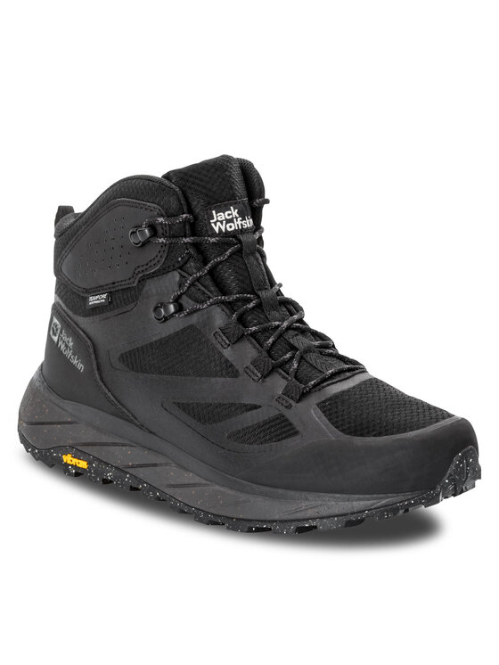 Jack Wolfskin Jack Wolfskin Trekking čevlji Terraventure Texapore Mid M 4051521 Črna