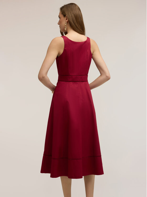 Motivi Motivi Vestito da giorno 7033Q003567N036 Rosso A-Line Fit