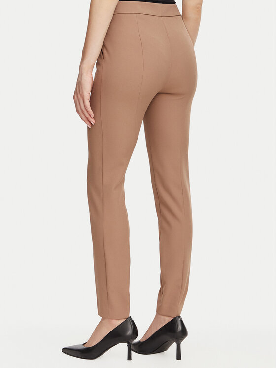 HUGO HUGO Pantaloni di tessuto Hagonia-1 50539991 Marrone chiaro Slim Fit