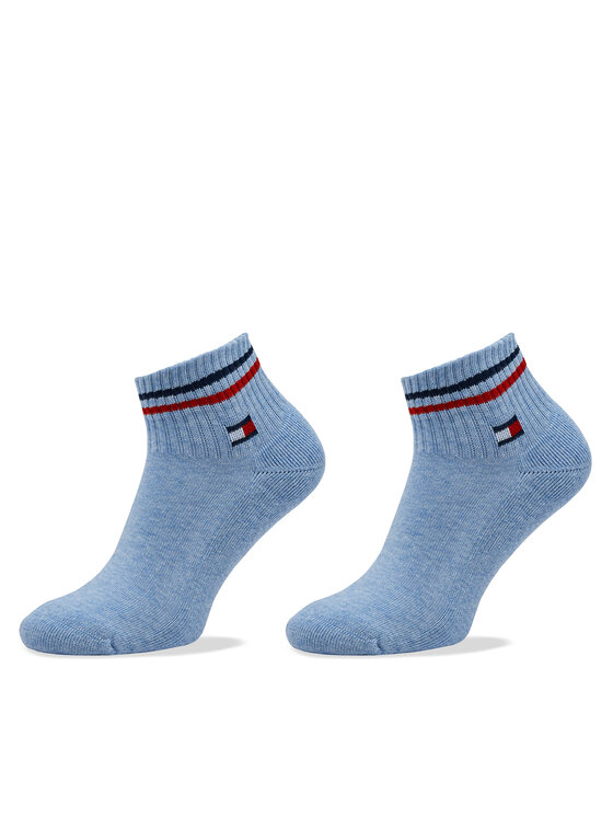 Tommy Hilfiger Tommy Hilfiger Set od 2 para unisex niskih čarapa 701228177 Plava