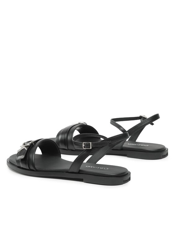 Calvin Klein Сандали Almond Sandal W/Hw HW0HW01483 Черен | Modivo.bg