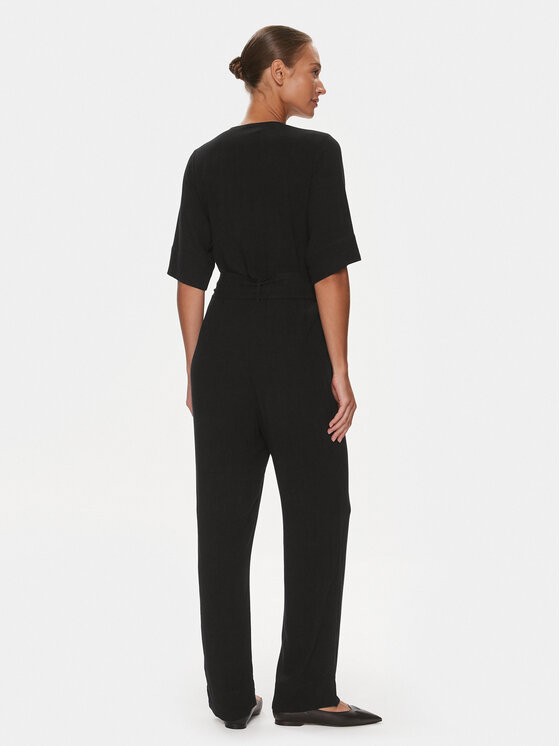 Selected Femme Kombinezon 16089065 Czarny Regular Fit