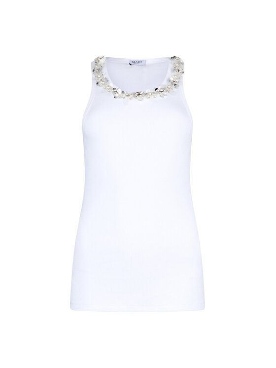 Liu Jo Liu Jo Top UA6354J4822P9716 Bianco Regular Fit