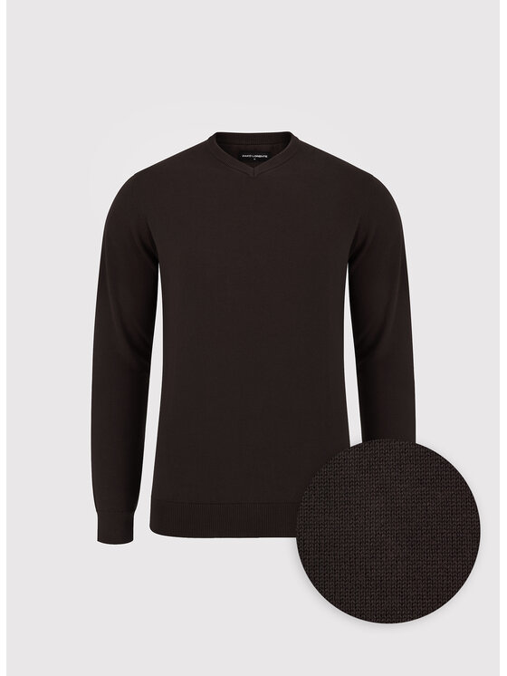 Pako Lorente Pako Lorente Sweter P26WB-2X-003 Brązowy Straight Fit