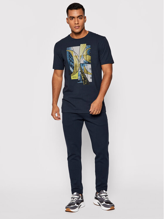 T-shirt Tee 6 50457445 Blu scuro Regular Fit