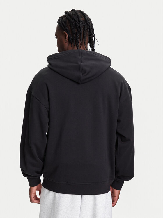 adidas adidas Felpa Wabash JW0166 Nero Loose Fit