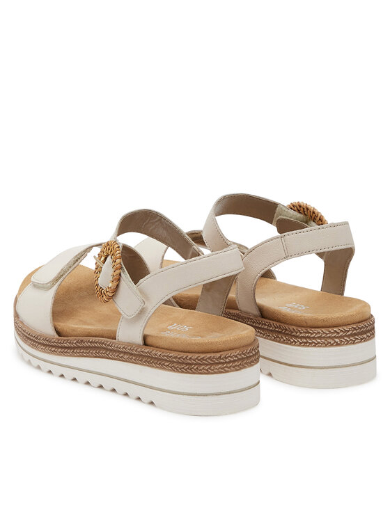 Remonte Remonte Sandalen CEO-D0Q52-60 Écru