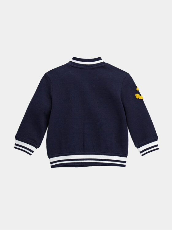 Original Marines Original Marines Džemperis DEP0209NM Tamsiai mėlyna Regular Fit